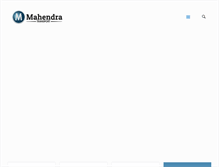 Tablet Screenshot of mahendratransport.com